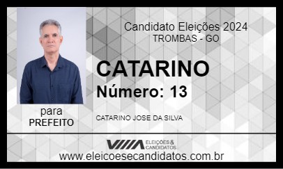 Candidato CATARINO 2024 - TROMBAS - Eleições