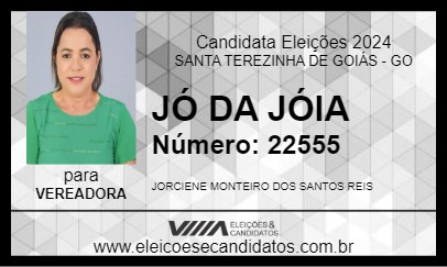 Candidato JÓ DA JÓIA 2024 - SANTA TEREZINHA DE GOIÁS - Eleições