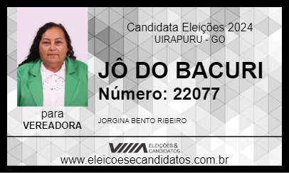 Candidato JÔ DO BACURI 2024 - UIRAPURU - Eleições