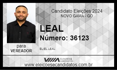 Candidato LEAL 2024 - NOVO GAMA - Eleições