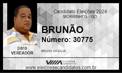 Candidato BRUNÃO 2024 - MORRINHOS - Eleições