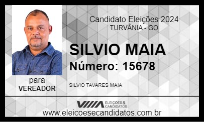 Candidato SILVIO MAIA 2024 - TURVÂNIA - Eleições