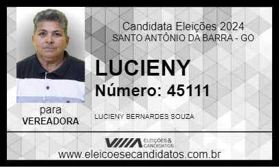 Candidato LUCIENY 2024 - SANTO ANTÔNIO DA BARRA - Eleições