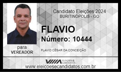 Candidato FLAVIO 2024 - BURITINÓPOLIS - Eleições