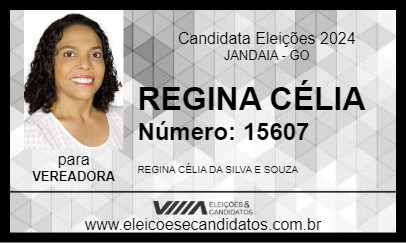 Candidato REGINA CÉLIA 2024 - JANDAIA - Eleições