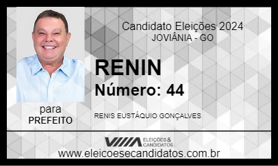 Candidato RENIN 2024 - JOVIÂNIA - Eleições