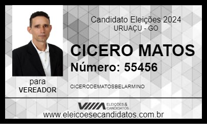 Candidato CICERO MATOS 2024 - URUAÇU - Eleições