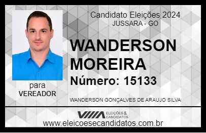 Candidato WANDERSON MOREIRA 2024 - JUSSARA - Eleições