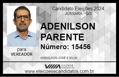 Candidato ADENILSON PARENTE 2024 - JUSSARA - Eleições