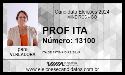 Candidato PROF ITA 2024 - MINEIROS - Eleições