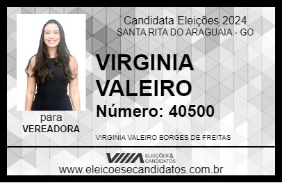 Candidato VIRGINIA VALEIRO 2024 - SANTA RITA DO ARAGUAIA - Eleições