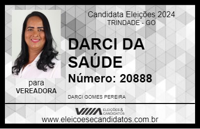 Candidato DARCI DA SAÚDE 2024 - TRINDADE - Eleições