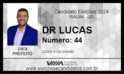 Candidato DR LUCAS 2024 - RIALMA - Eleições