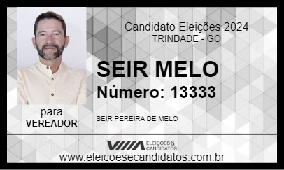 Candidato SEIR MELO 2024 - TRINDADE - Eleições