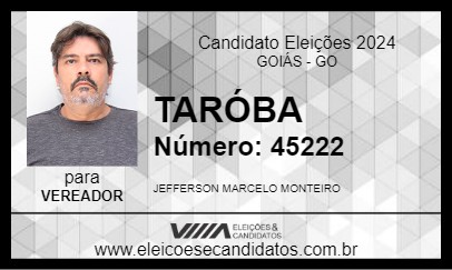 Candidato TARÓBA 2024 - GOIÁS - Eleições