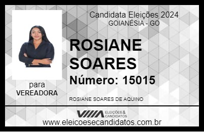 Candidato ROSI DO ACHEI FÁCIL 2024 - GOIANÉSIA - Eleições