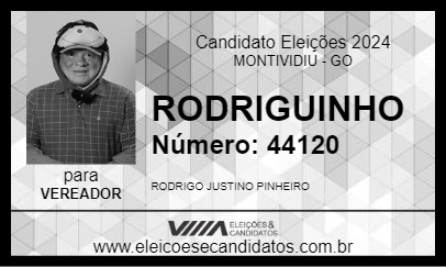 Candidato RODRIGUINHO 2024 - MONTIVIDIU - Eleições