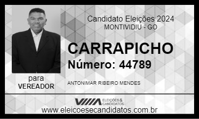 Candidato CARRAPICHO 2024 - MONTIVIDIU - Eleições