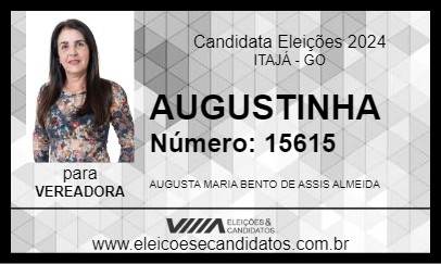 Candidato AUGUSTINHA 2024 - ITAJÁ - Eleições