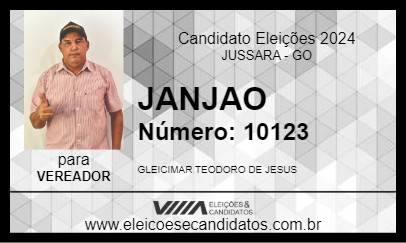 Candidato JANJAO 2024 - JUSSARA - Eleições