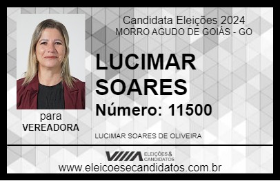 Candidato LUCIMAR SOARES 2024 - MORRO AGUDO DE GOIÁS - Eleições