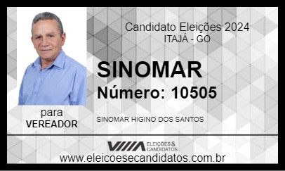 Candidato SINOMAR 2024 - ITAJÁ - Eleições