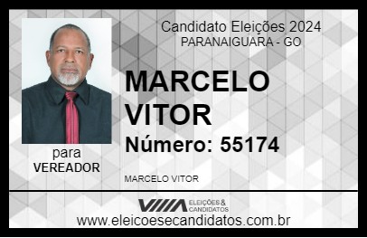 Candidato MARCELO VITOR 2024 - PARANAIGUARA - Eleições