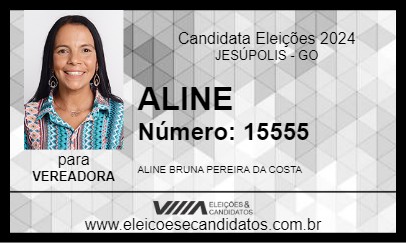 Candidato ALINE 2024 - JESÚPOLIS - Eleições