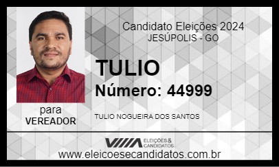 Candidato TULIO 2024 - JESÚPOLIS - Eleições