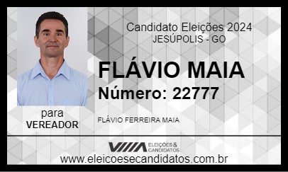 Candidato FLÁVIO MAIA 2024 - JESÚPOLIS - Eleições