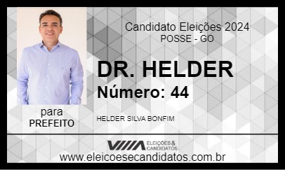 Candidato DR. HELDER 2024 - POSSE - Eleições