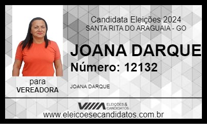 Candidato JOANA DARQUE 2024 - SANTA RITA DO ARAGUAIA - Eleições