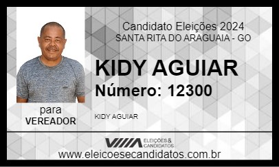 Candidato KIDY AGUIAR 2024 - SANTA RITA DO ARAGUAIA - Eleições