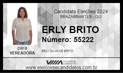 Candidato ERLY BRITO 2024 - BRAZABRANTES - Eleições