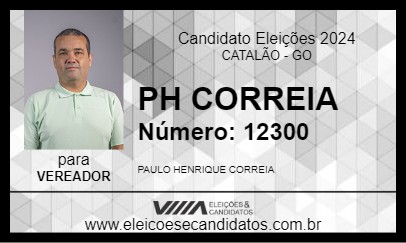 Candidato PH CORREIA 2024 - CATALÃO - Eleições