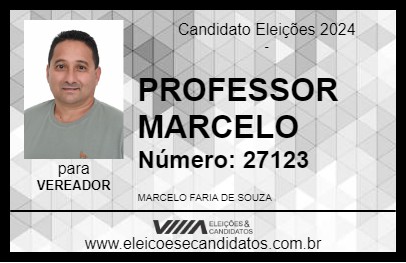 Candidato PROFESSOR MARCELO 2024 - CRISTALINA - Eleições