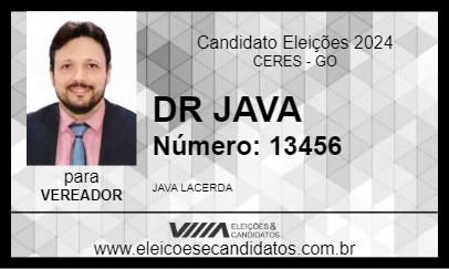 Candidato DR JAVA 2024 - CERES - Eleições