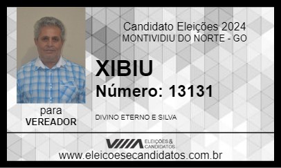 Candidato XIBIU 2024 - MONTIVIDIU DO NORTE - Eleições