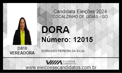 Candidato DORA 2024 - COCALZINHO DE GOIÁS - Eleições