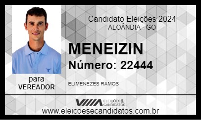 Candidato MENEIZIN 2024 - ALOÂNDIA - Eleições