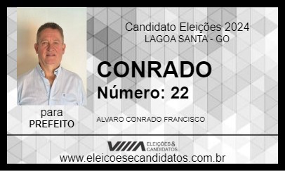 Candidato CONRADO 2024 - LAGOA SANTA - Eleições