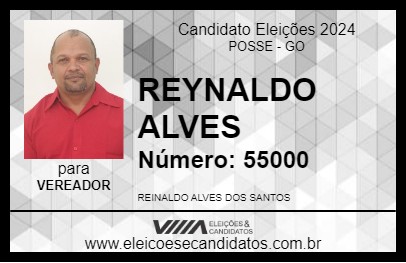 Candidato REYNALDO ALVES 2024 - POSSE - Eleições