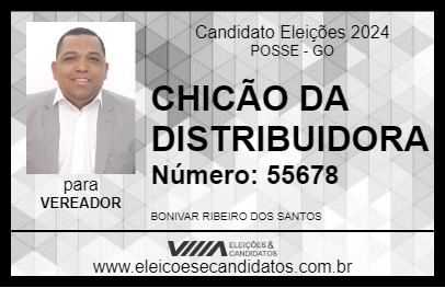 Candidato CHICÃO DA DISTRIBUIDORA 2024 - POSSE - Eleições