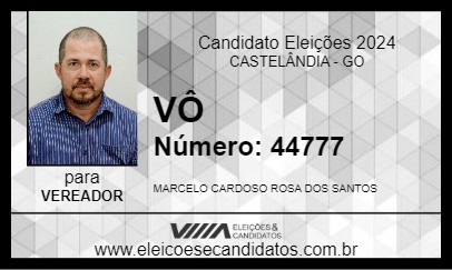 Candidato VÔ 2024 - CASTELÂNDIA - Eleições