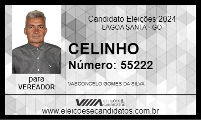 Candidato CELINHO 2024 - LAGOA SANTA - Eleições