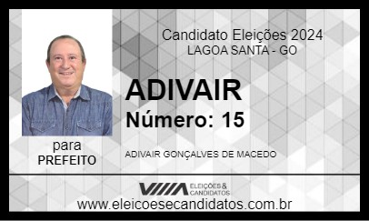 Candidato ADIVAIR 2024 - LAGOA SANTA - Eleições