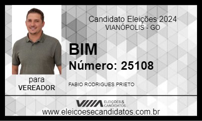 Candidato BIM 2024 - VIANÓPOLIS - Eleições