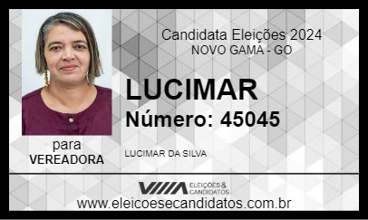 Candidato LUCIMAR 2024 - NOVO GAMA - Eleições