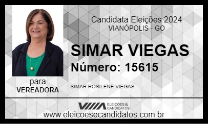 Candidato SIMAR VIEGAS 2024 - VIANÓPOLIS - Eleições