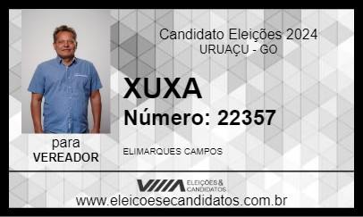 Candidato XUXA 2024 - URUAÇU - Eleições